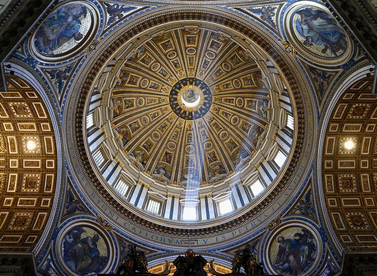 St Peter's Basilica interior — Vatican