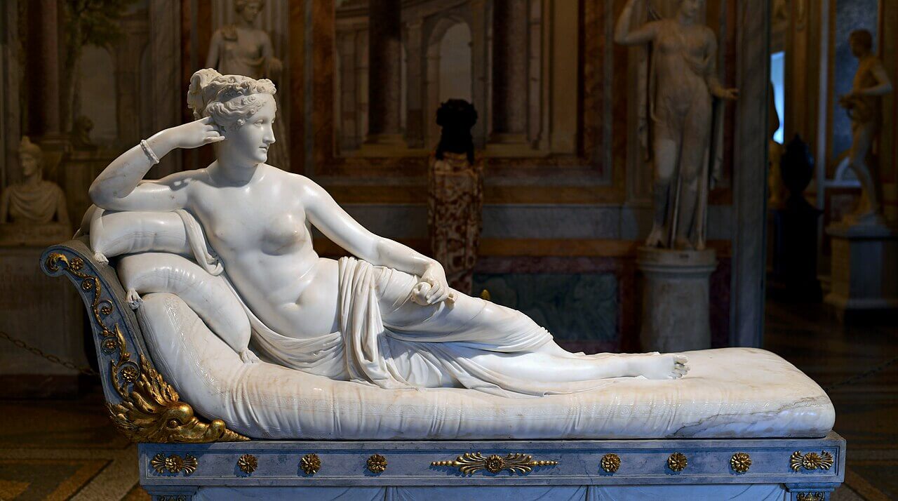 Pauline Borghese as Venus — Canova